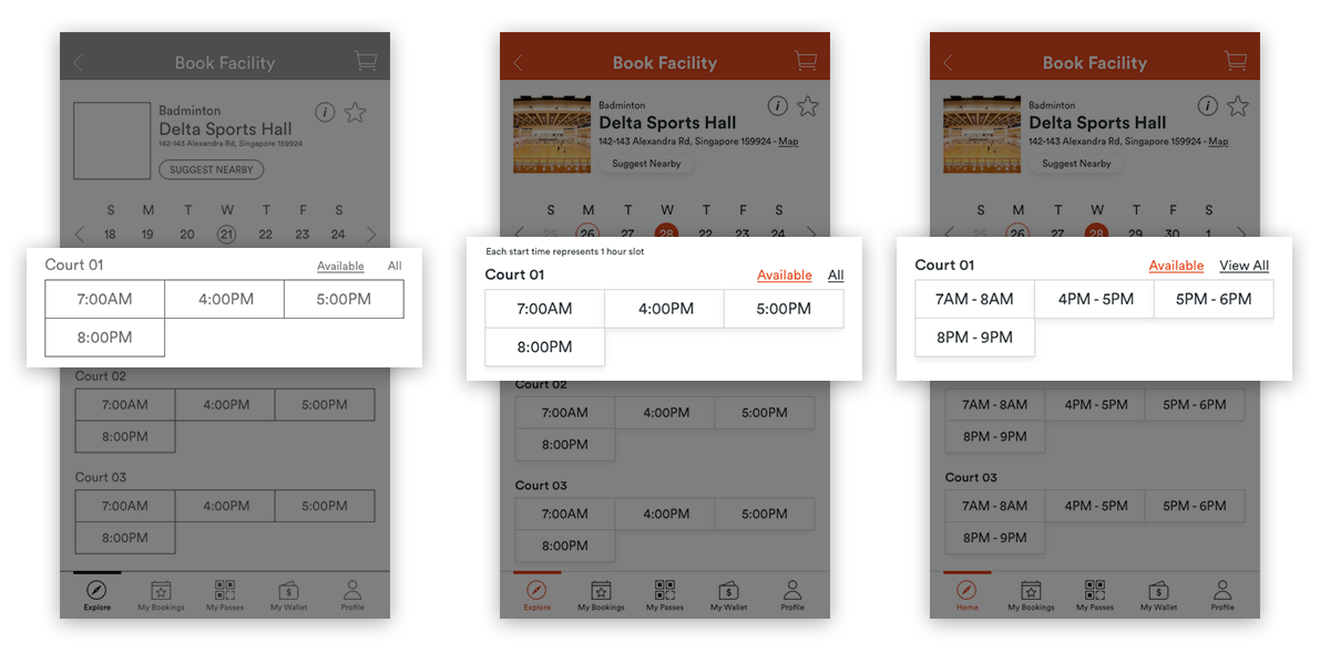 ActiveSG - Booking Time Confusion
